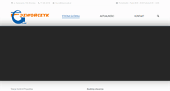 Desktop Screenshot of dzwonczyk.pl